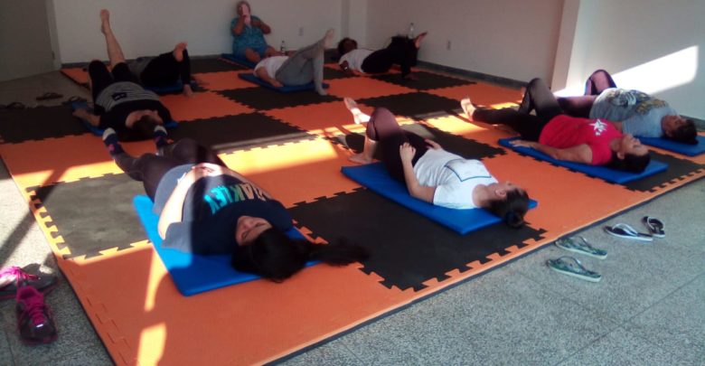 Praça CEU com vagas abertas para aulas de Pilates na Grande Santa